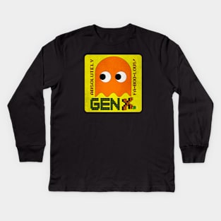 GEN X • 1980s • Absolutely Fa-Boo-Lous! Kids Long Sleeve T-Shirt